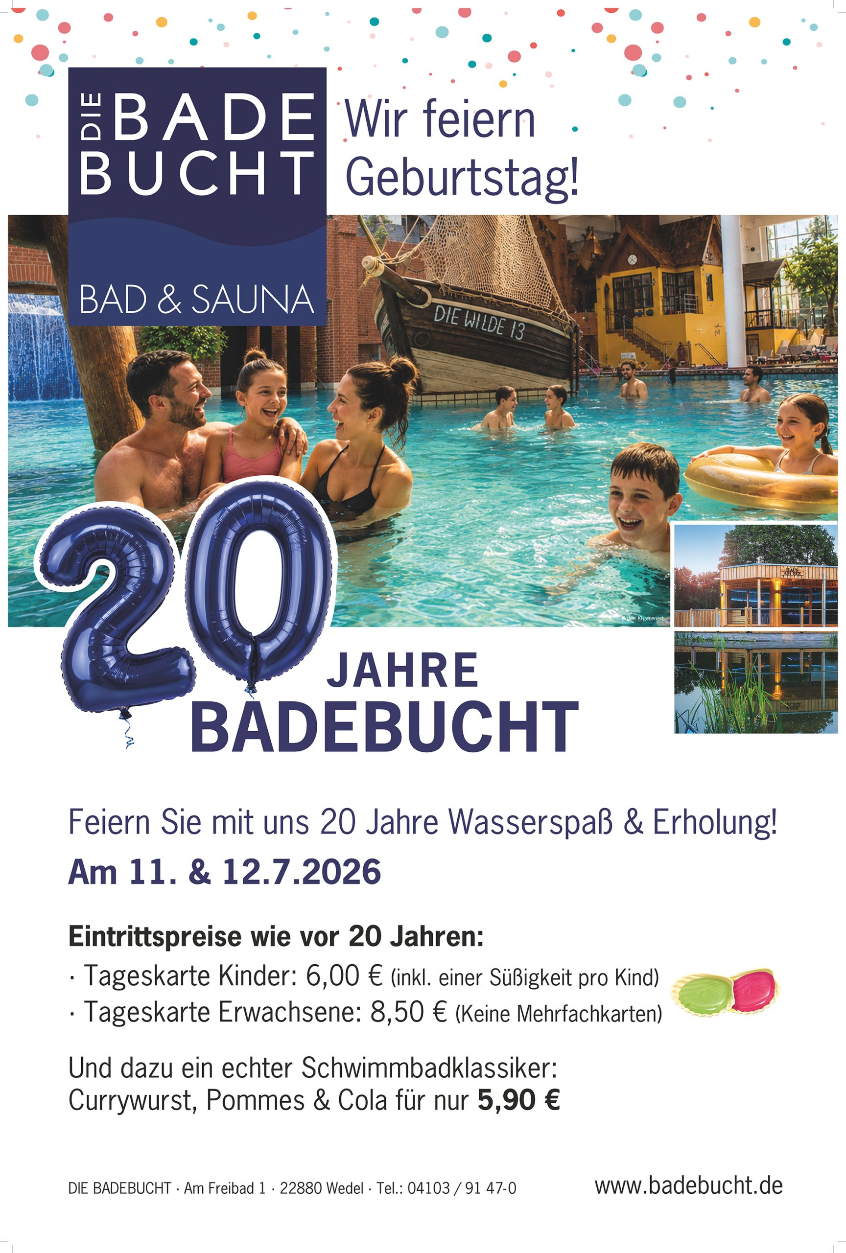 Badebucht feiert Geburtstag