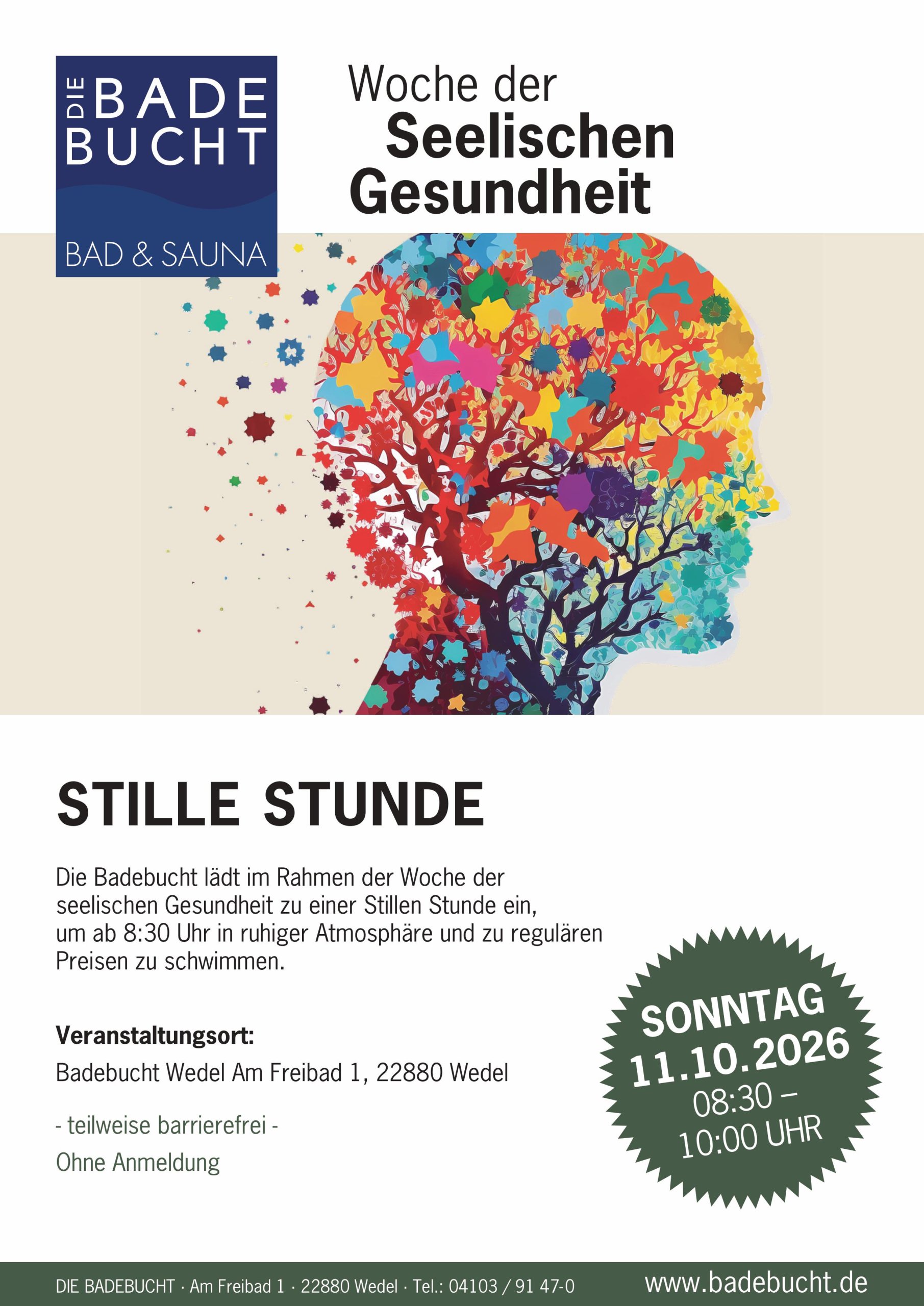 Stille Stunde – Sonntag, 11.10.